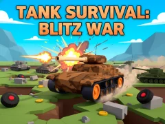 Permainan Tank Survival: Blitz War talian