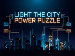 Permainan Light the City Power Puzzle talian