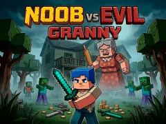 Permainan Noob vs Evil Granny talian