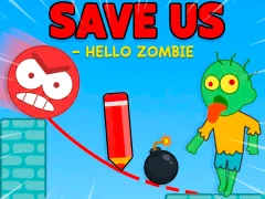 Permainan Save Us - Hello Zombie talian