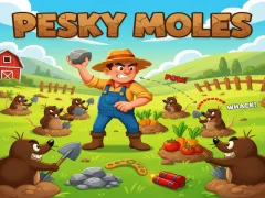 Permainan Pesky Moles talian