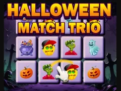 Permainan Halloween Match Trio talian
