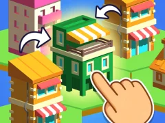 Permainan Crafty Town Merge City talian