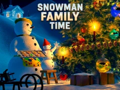 Permainan Snowman Family Time talian