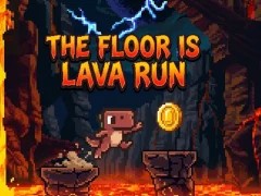Permainan The Floor is Lava Run talian