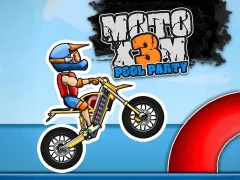 Permainan Moto X3M  Pool Party talian