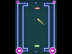 Permainan Pong Neon talian