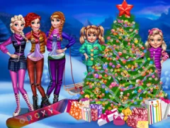 Permainan Princesses Christmas tree talian
