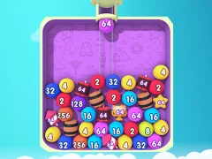 Permainan Bubble Merge 2048 talian