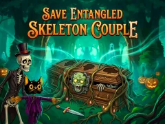 Permainan Save Entangled Skeleton Couple talian
