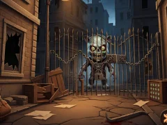 Permainan Terrifying Zombie Escape talian