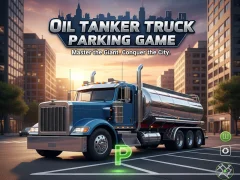 Permainan Oil Tanker Truck Parking Game talian