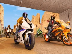 Permainan Real Motorbike Simulator Race 3D talian