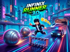 Permainan Infinix Runner 3D talian
