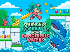 Permainan Princess Goldblade and the Dangerous Waters talian