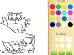 Permainan Cats Coloring Book For Kids talian