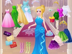 Permainan Cinderella Dress Up Girl Games talian