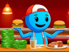 Permainan Restaurant Simulator: Burgers & Pizza talian