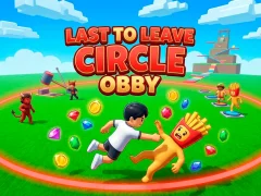 Permainan Last to Leave Circle Obby talian