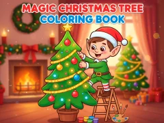 Permainan Magic Christmas Tree Coloring Book talian