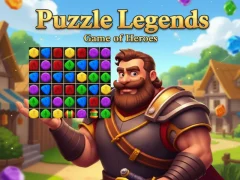Permainan Puzzle Legends Game of Heroes talian