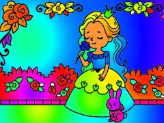 Permainan Coloring Book: Princess Juliet talian