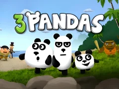 Permainan 3 Pandas HTML5 talian