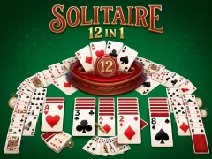 Permainan Solitaire 12 in 1 talian