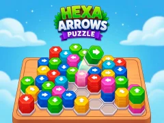 Permainan Hexa Arrows Puzzle talian