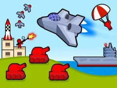 Permainan Bomber Plane: 2D Air Strike talian