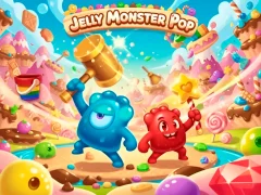 Permainan Jelly Monster Pop talian