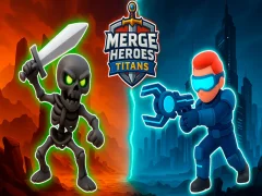Permainan Merge Heroes Titans talian
