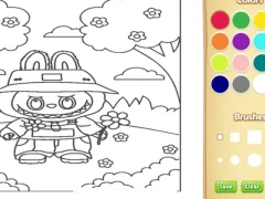 Permainan Labubu Coloring Book For Kids talian