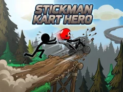 Permainan Stickman Kart Hero talian