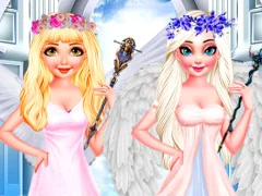 Permainan A Day in Angel World talian