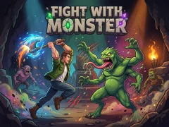 Permainan Fight With Monster talian