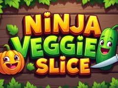 Permainan Ninja Veggie Slice talian