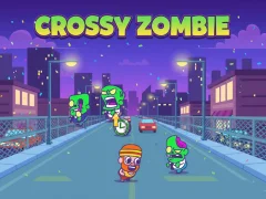 Permainan Crossy Zombie talian