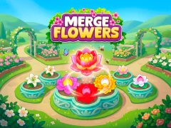 Permainan Merge Flowers talian