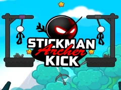 Permainan Stickman Archer Kick talian