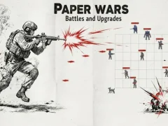 Permainan Paper Wars: Battles and Upgrades talian