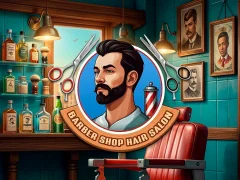 Permainan Barber Shop Hair Salon Sim talian