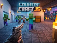 Permainan Counter Craft JS talian