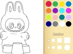 Permainan Easy Labubu Coloring Book talian