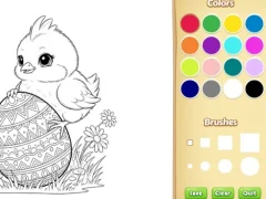 Permainan Easter Coloring Book for Kids talian
