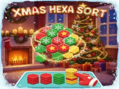 Permainan Xmas Hexa Sort talian
