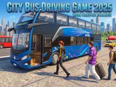 Permainan City Bus Driving Game 2025 talian