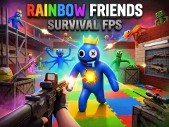 Permainan Rainbow Friends Survival FPS talian
