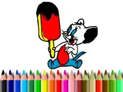 Permainan Back To School: Mouse Coloring talian