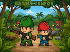 Permainan Battle Zone 2D talian